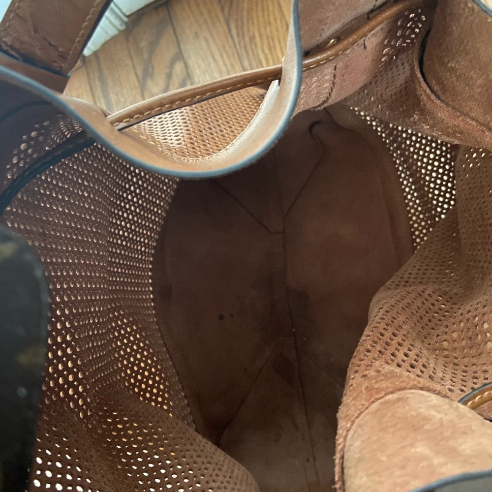 Project Bag Vince Camuto Brown Perforated, Draw-S… - image 8